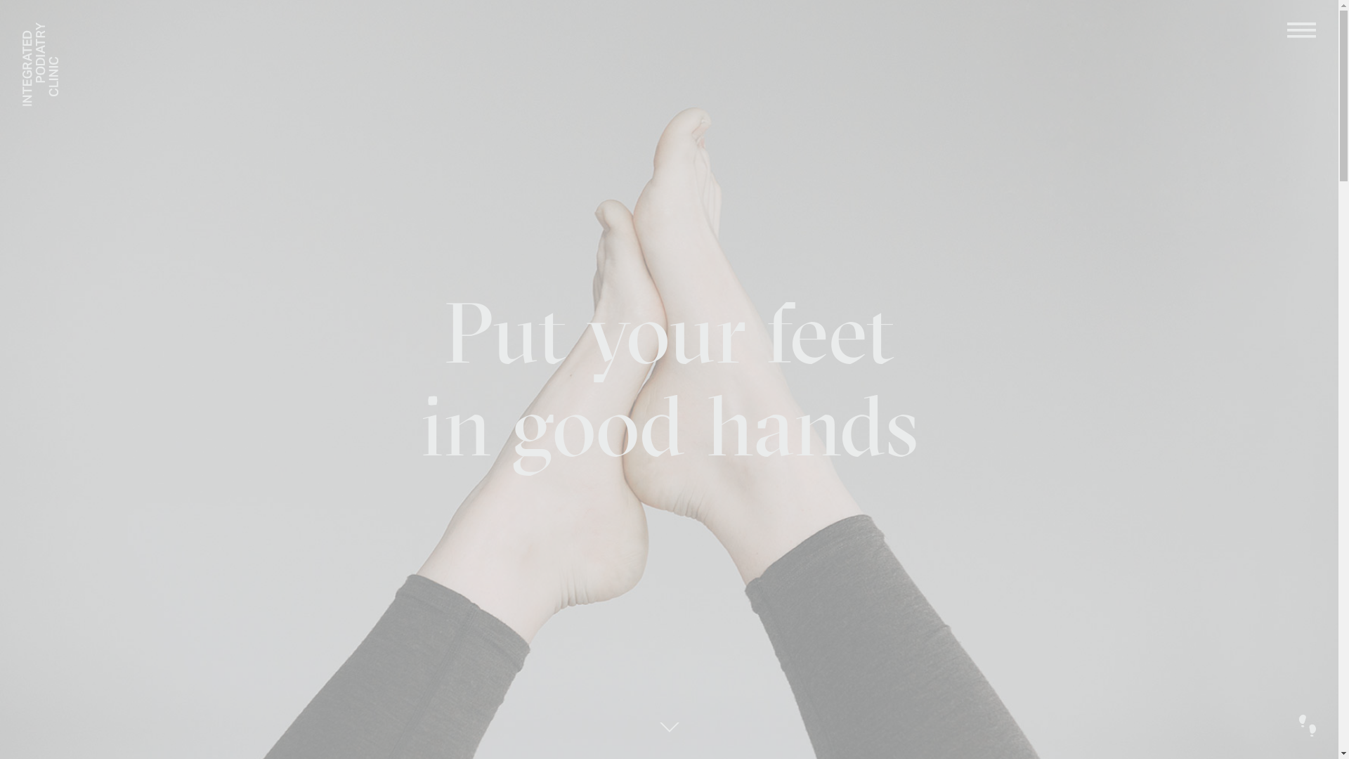 website screenshot of https://integratedpodiatry.online/