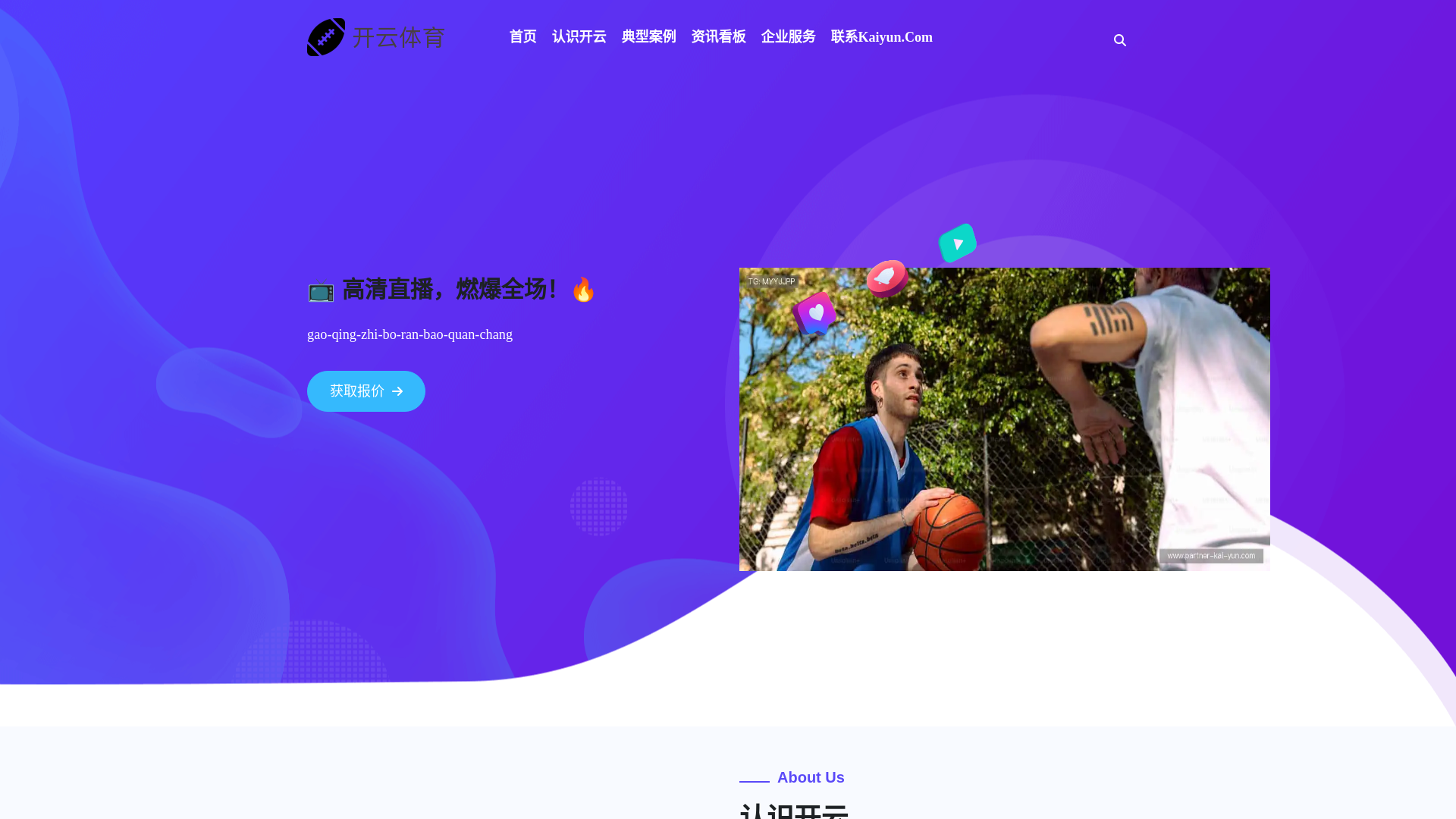 website screenshot of https://partner-kai-yun.com/