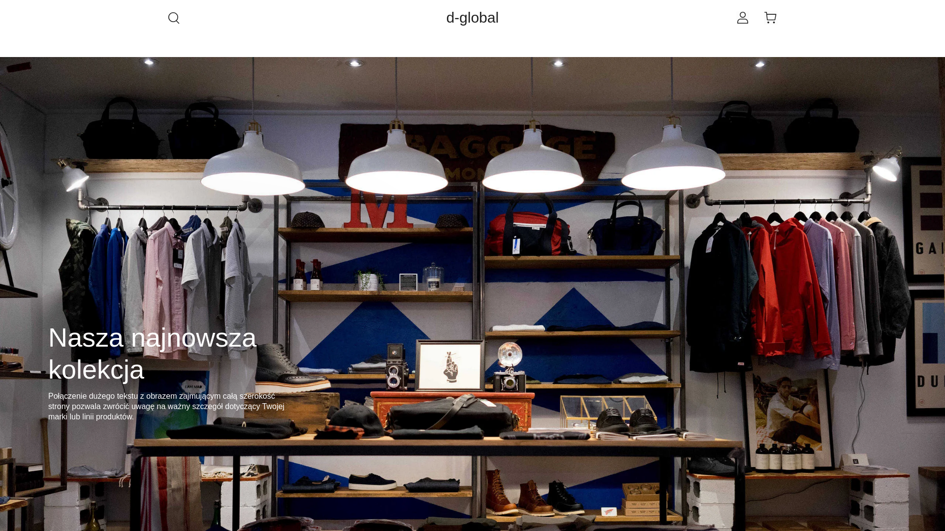 website screenshot of https://eurowear.shop/