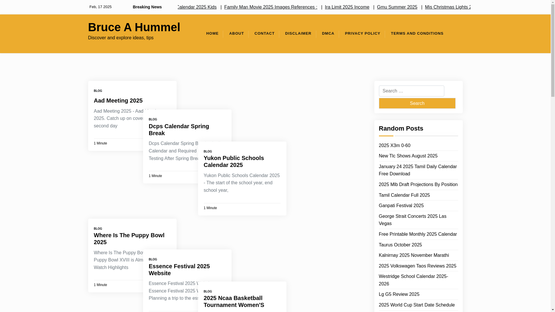 website screenshot of https://bruceahummelj.pages.dev/