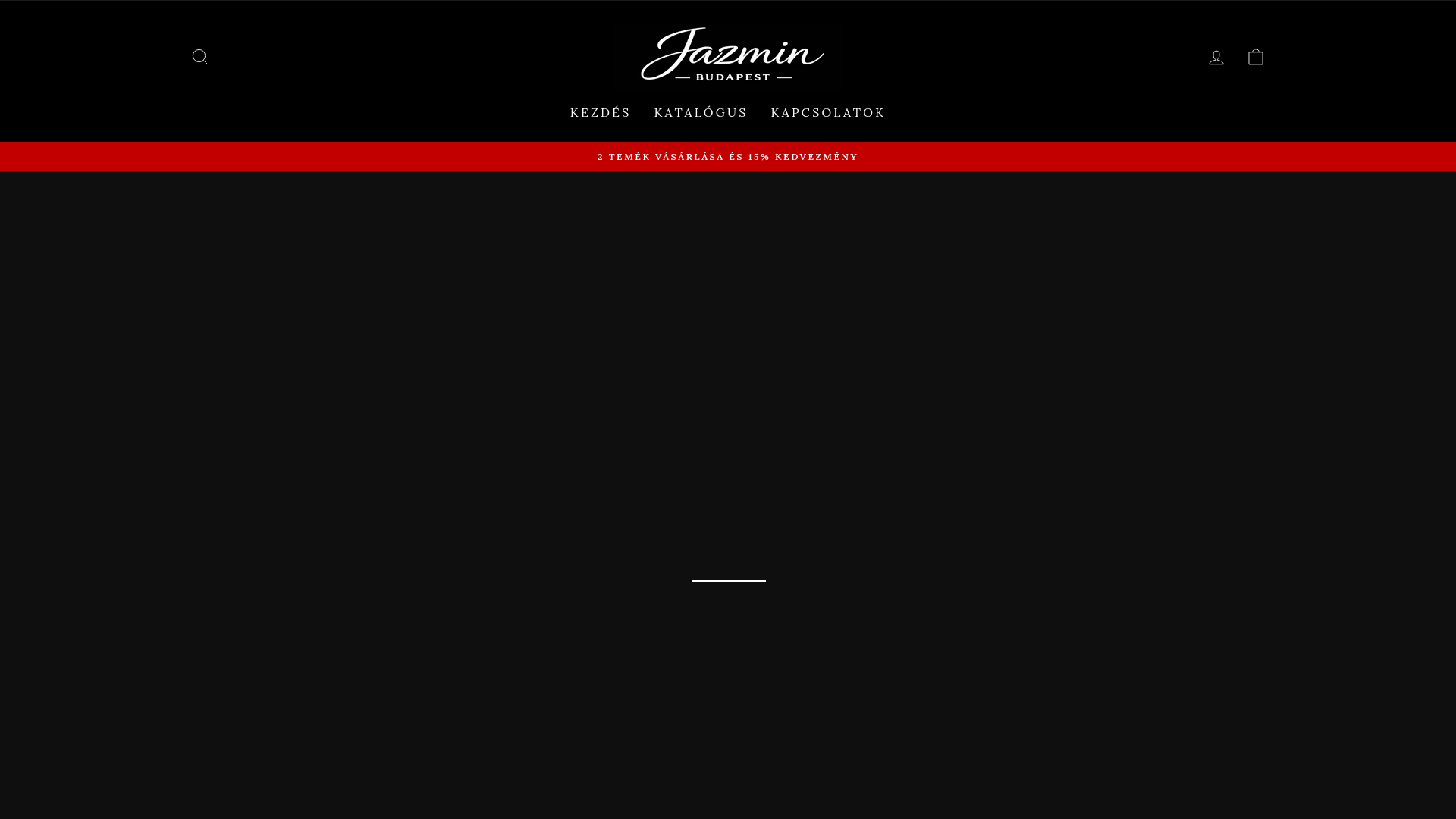 website screenshot of https://jazminbudapest.hu