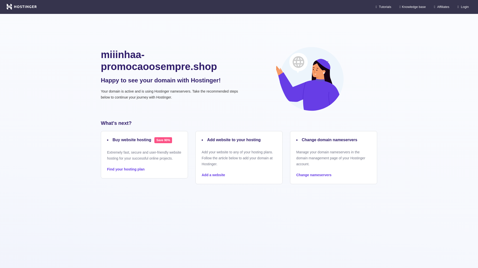 website screenshot of https://miiinhaa-promocaoosempre.shop/