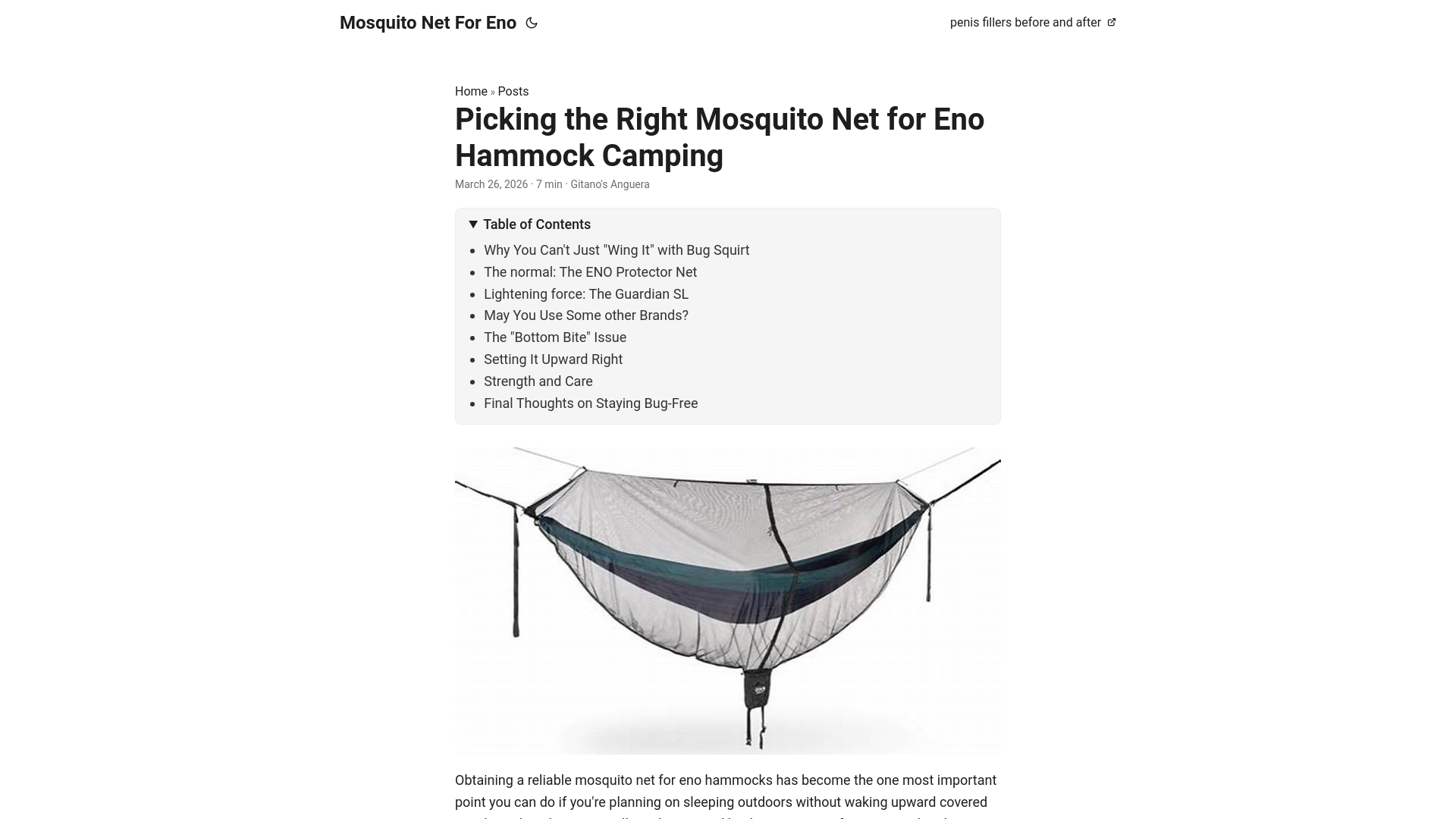 website screenshot of https://mosquito-net-for-eno.pages.dev/