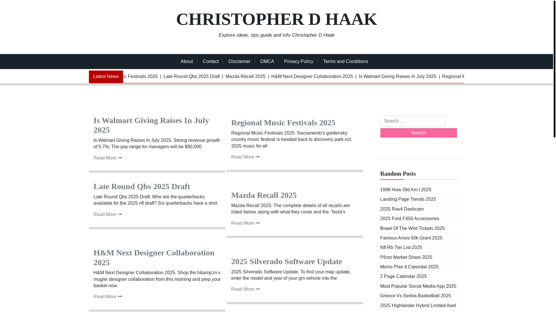 website screenshot of https://christopherdhaakt.pages.dev/