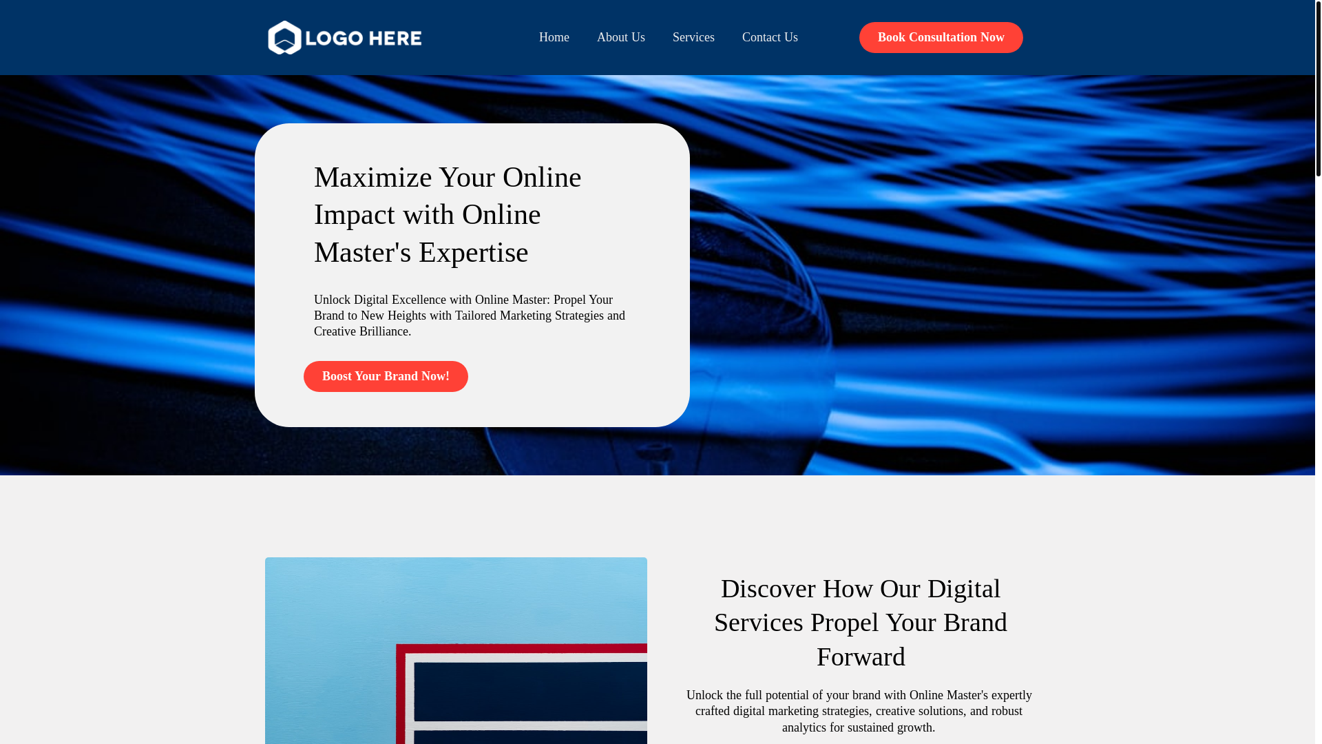 website screenshot of https://online-master.org/