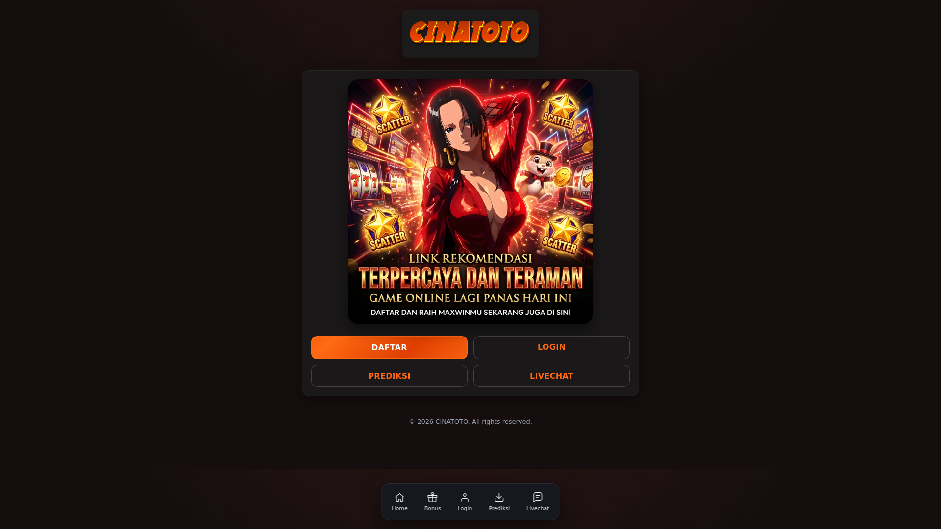 website screenshot of https://panaceabocaf.pages.dev/
