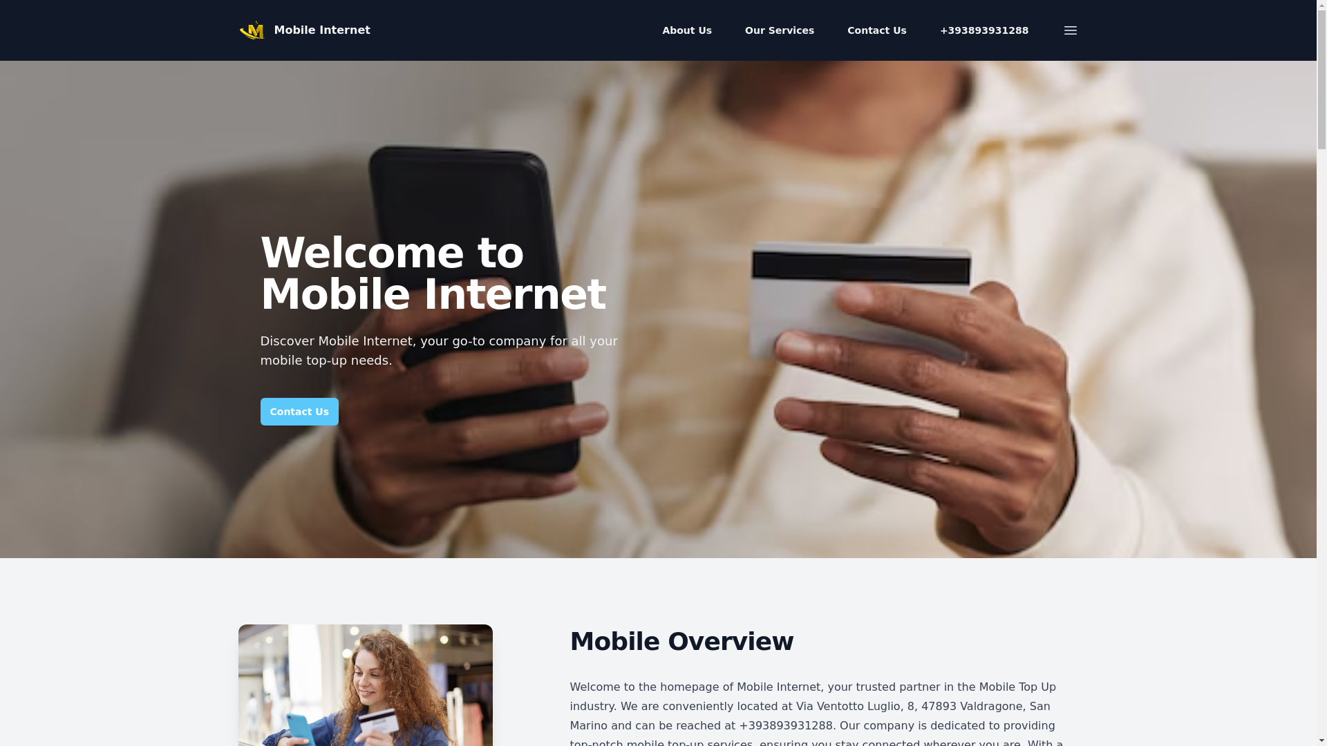 website screenshot of https://javilon.sbs/