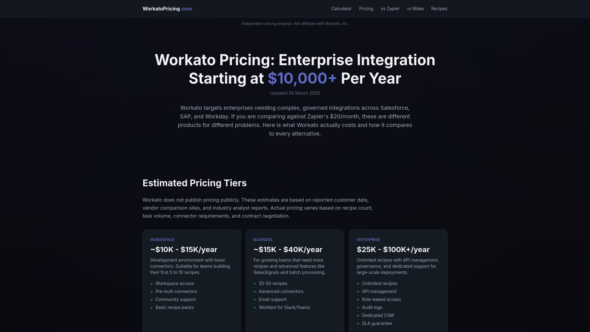 website screenshot of https://workatopricing.com/