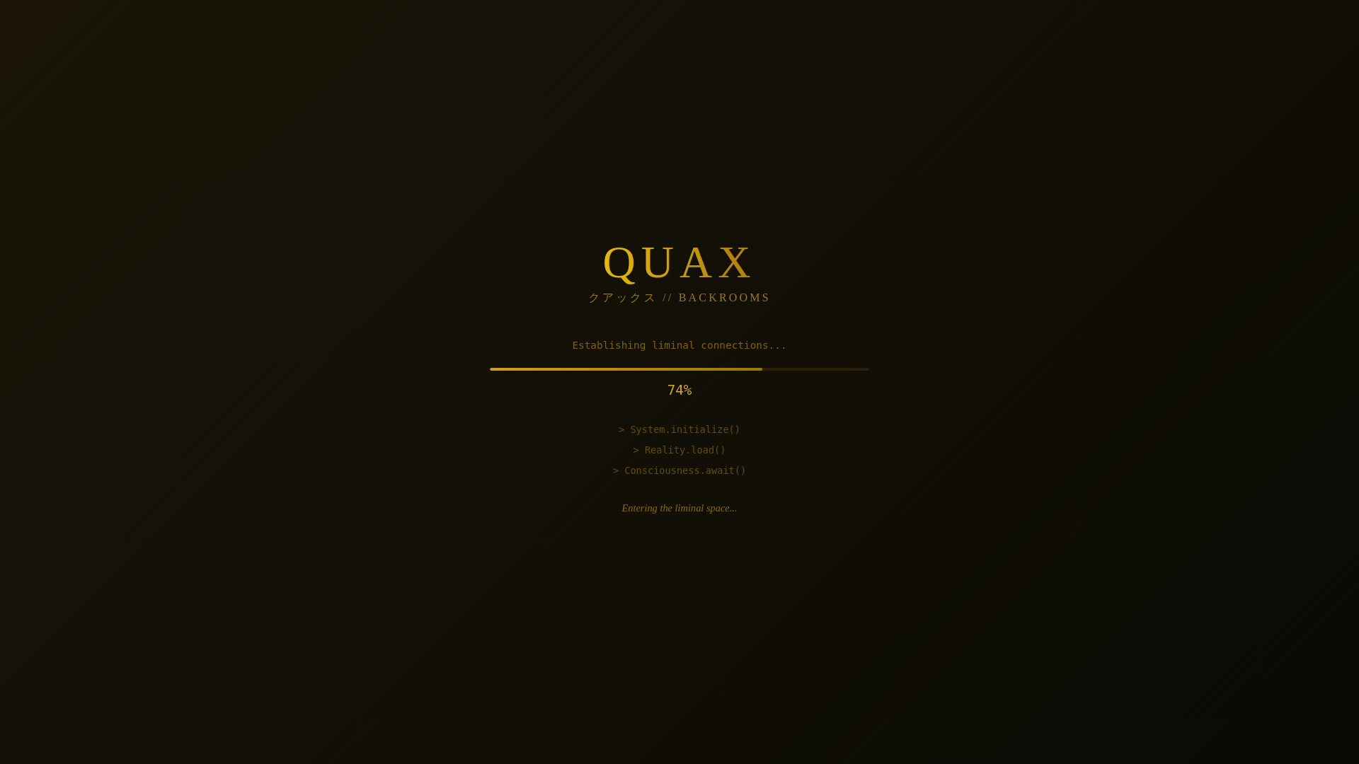 website screenshot of https://quaxtheduck.xyz/