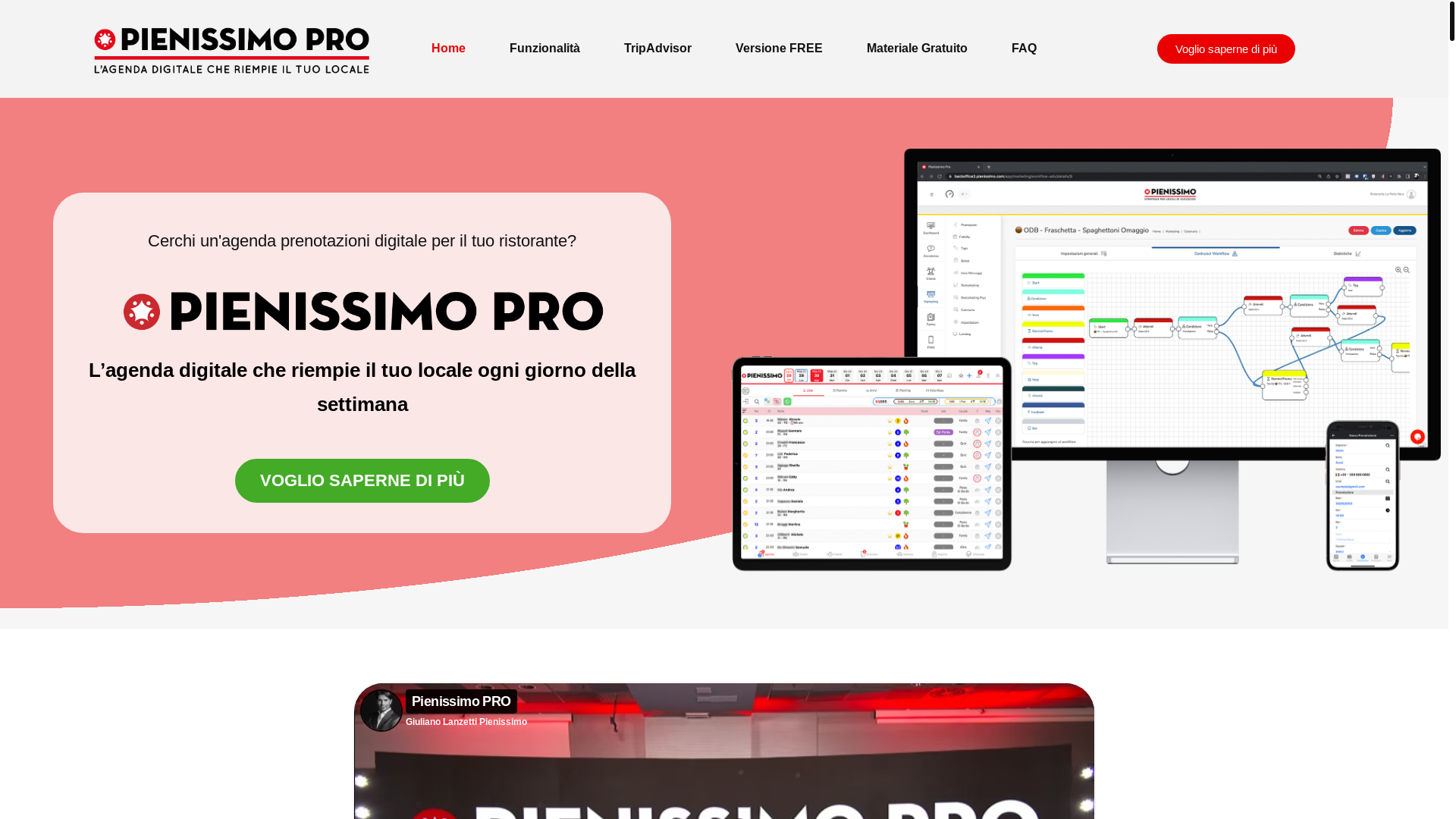 website screenshot of https://pienissimo.pro/