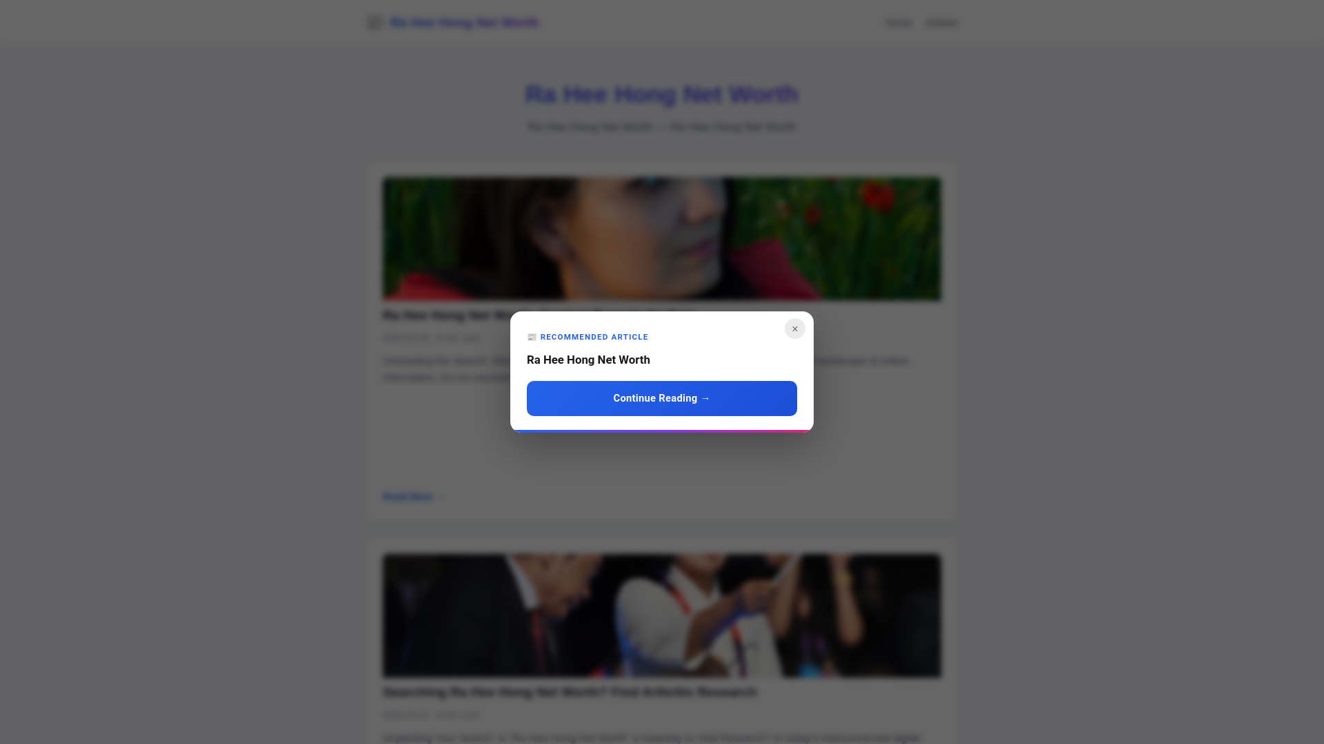 website screenshot of https://ra-hee-hong-net-worth.pages.dev/