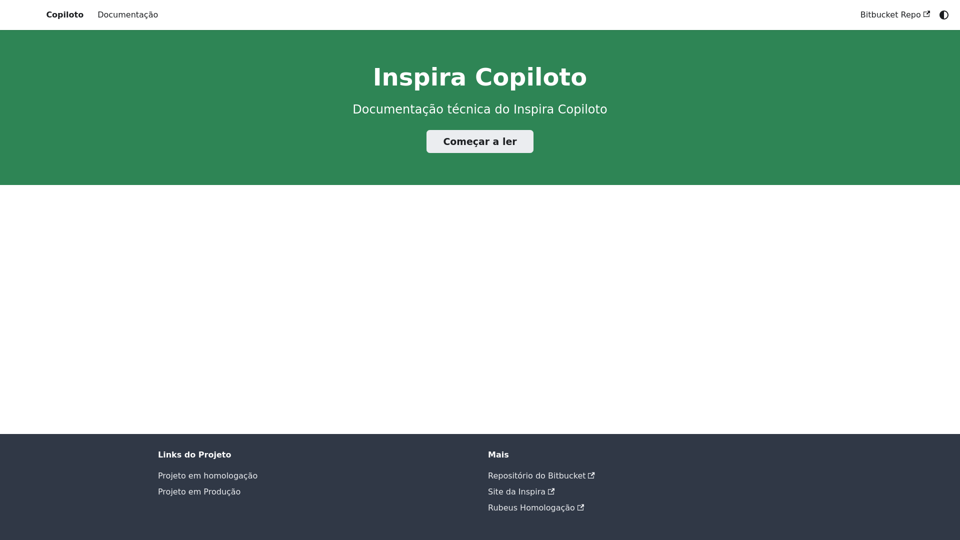 website screenshot of https://docs-copiloto.pages.dev/