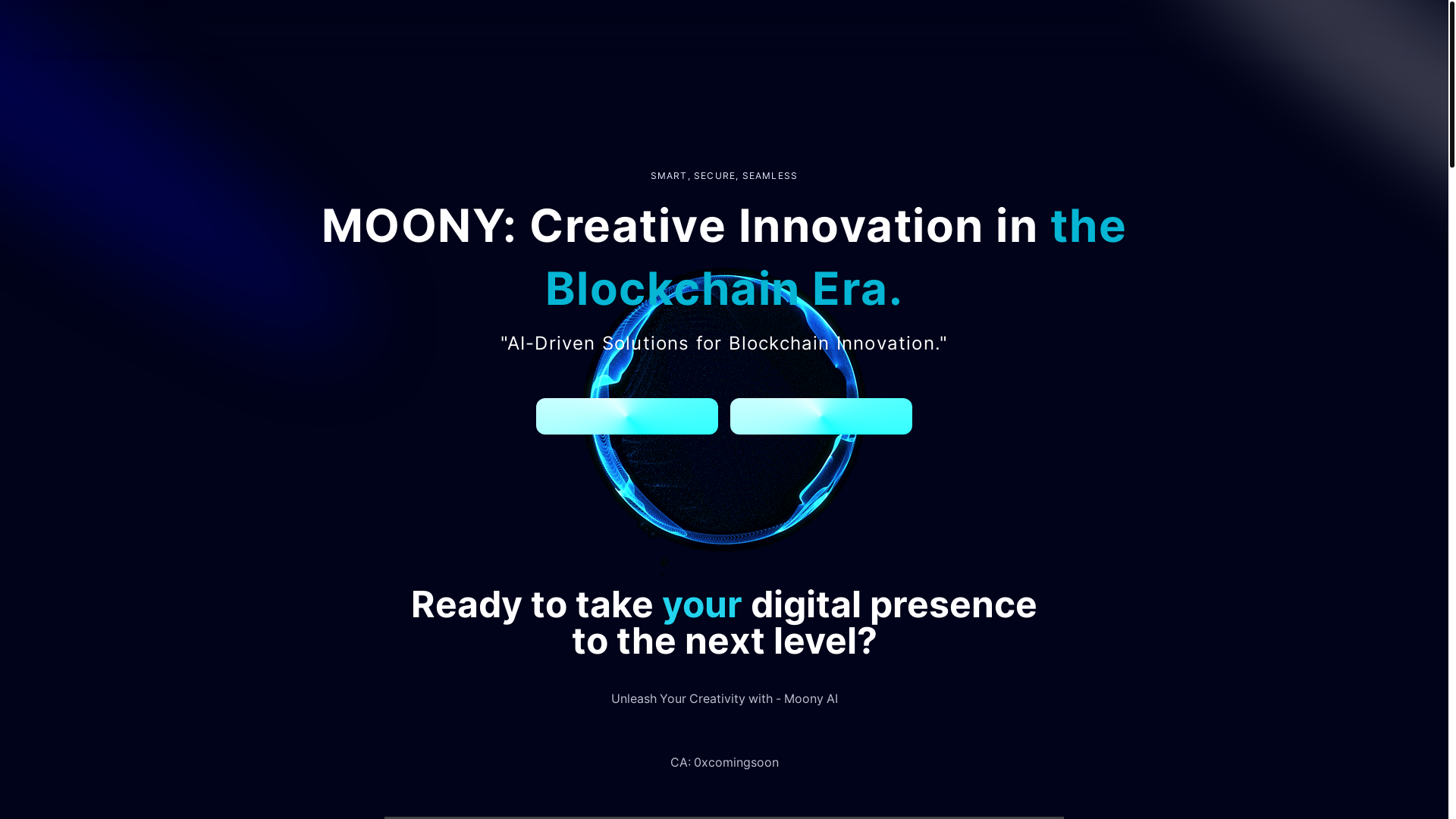 website screenshot of https://moonyai.org/
