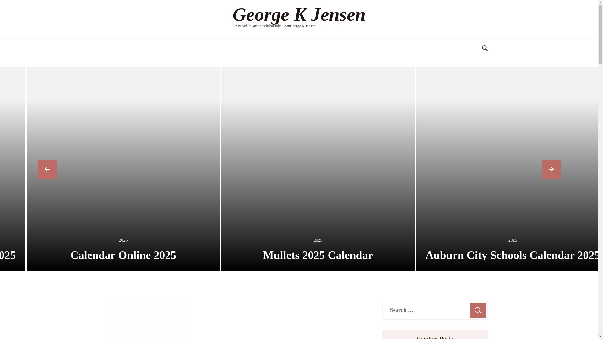 website screenshot of https://georgekjensenc.pages.dev/