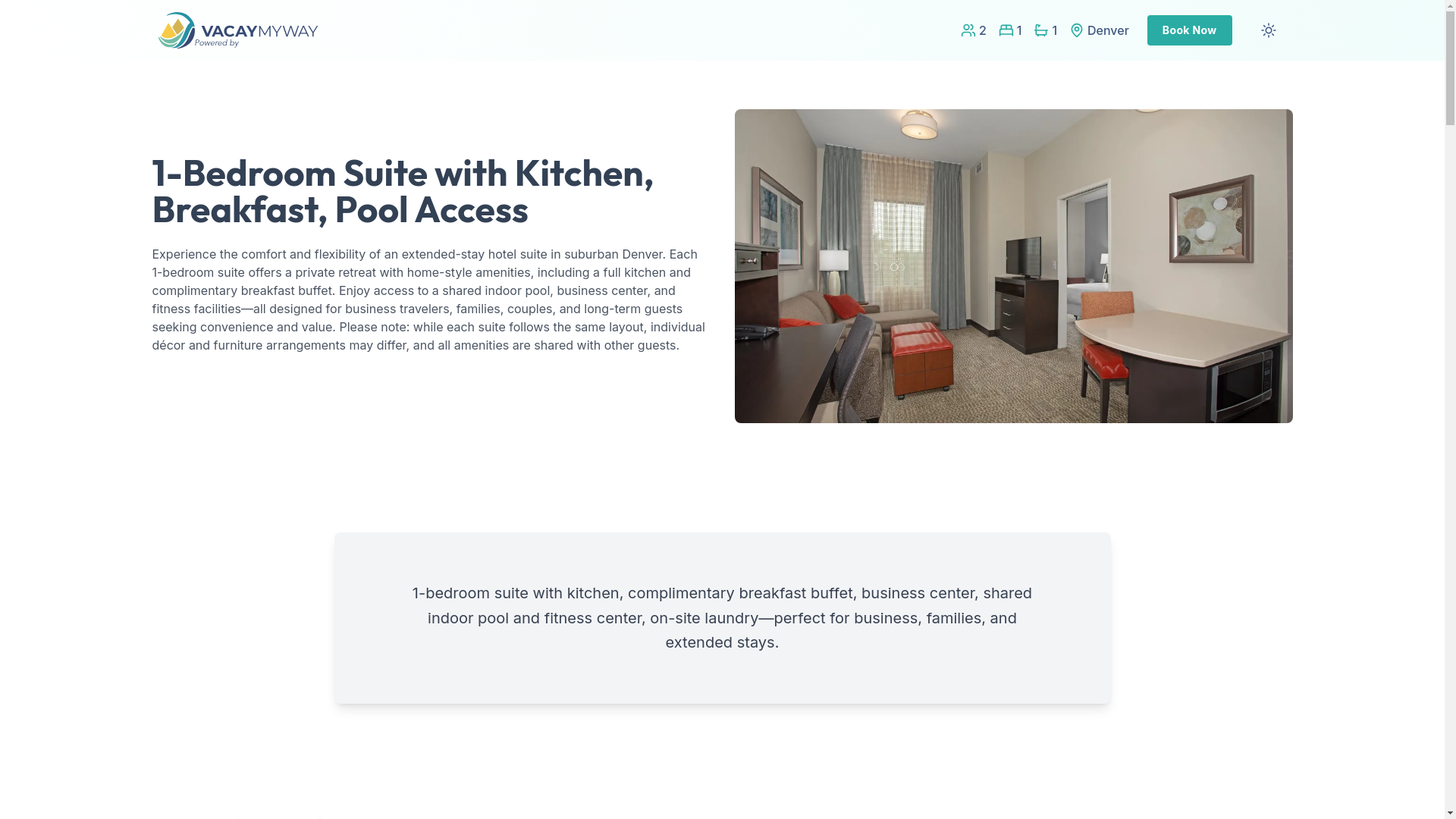 website screenshot of https://easehighlands.vacations/