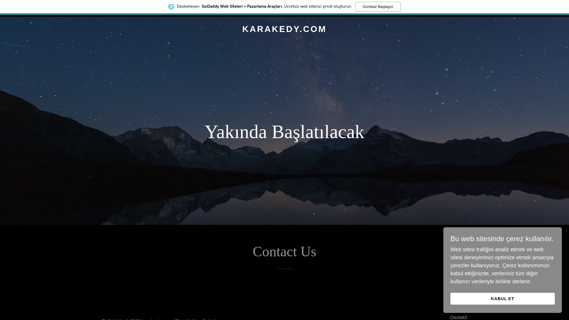 website screenshot of https://karakedymedia.com/