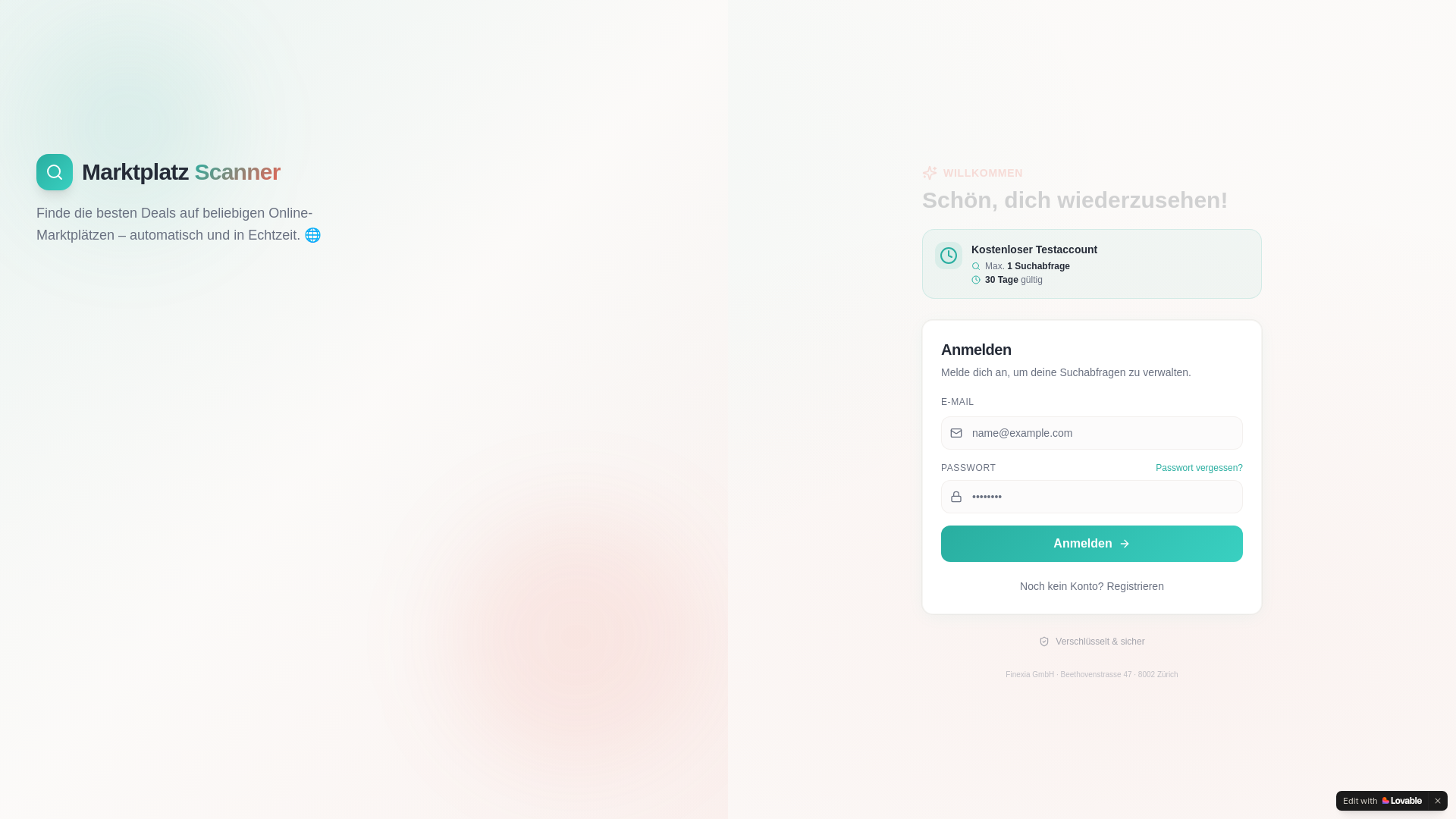 website screenshot of https://mymarkets.pro