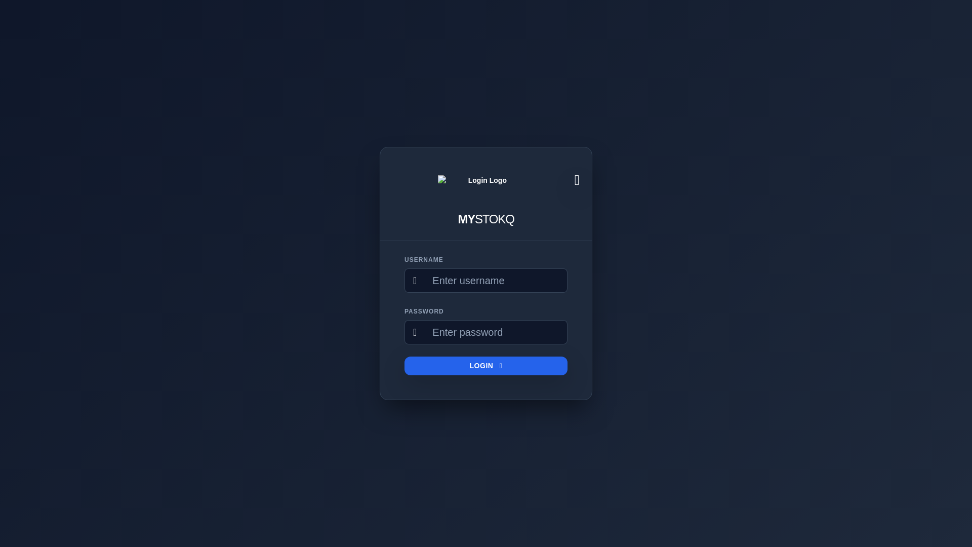 website screenshot of https://mystokq-dashboard.pages.dev/