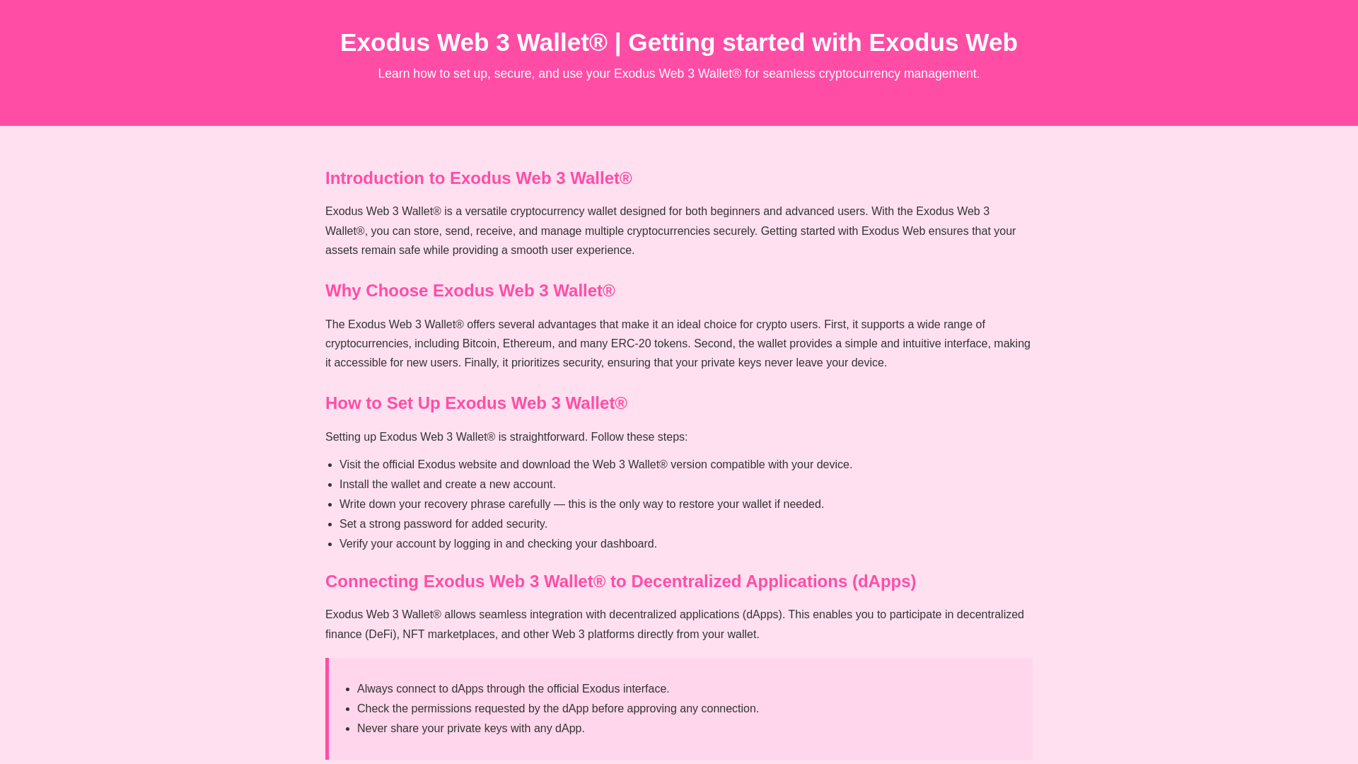 website screenshot of https://docs-exdus-io-web.pages.dev