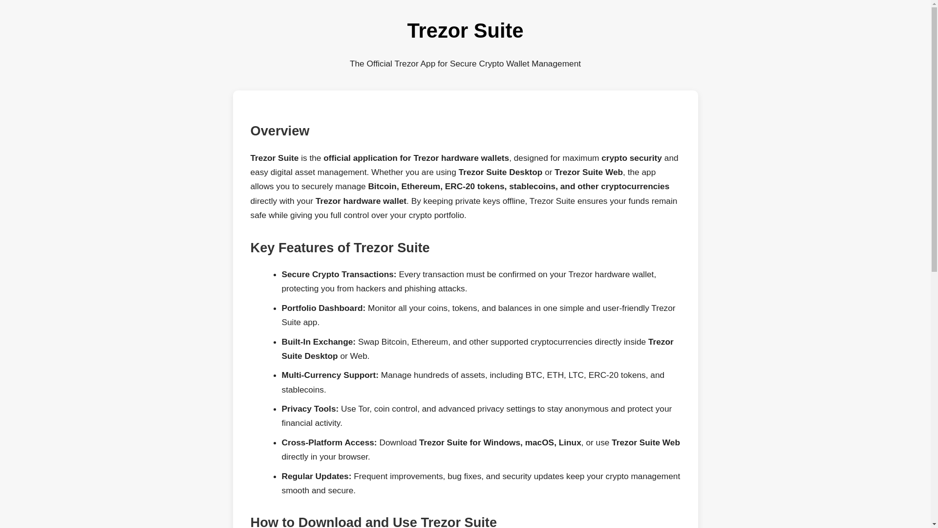 website screenshot of https://trzor-suite.pages.dev/