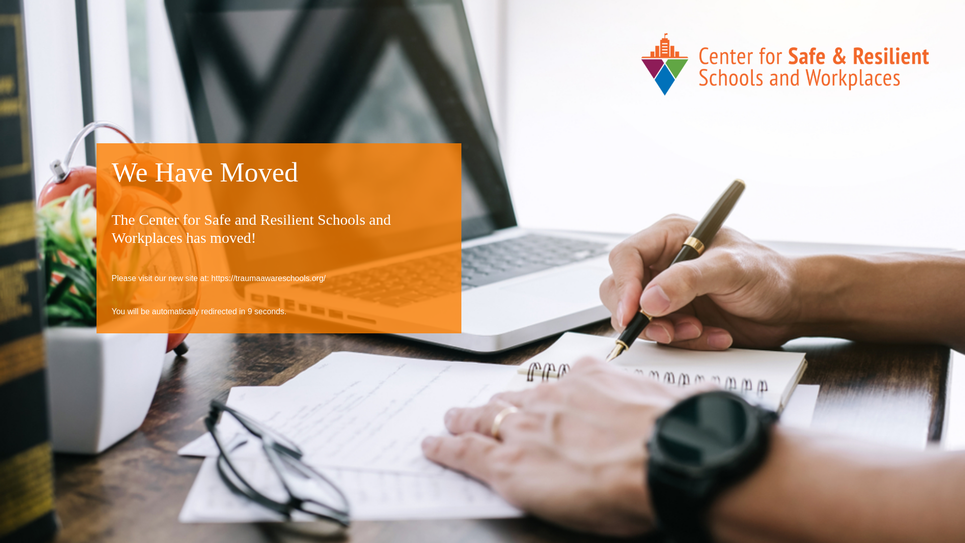 website screenshot of https://safeandresilient.biz/