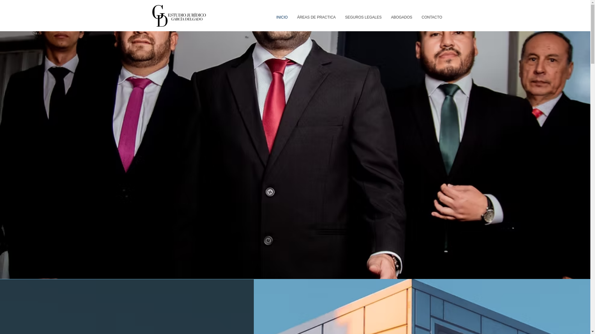website screenshot of https://estudio-garcia-delgado.com/