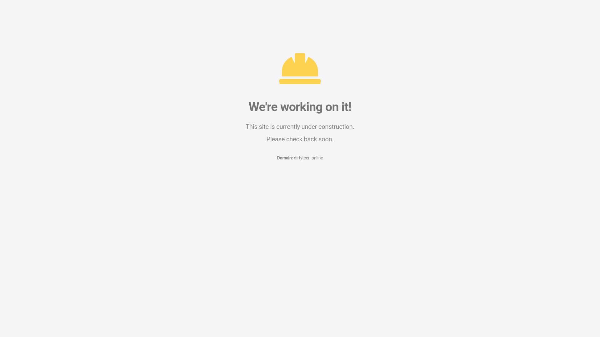website screenshot of https://dirtyteen.online/