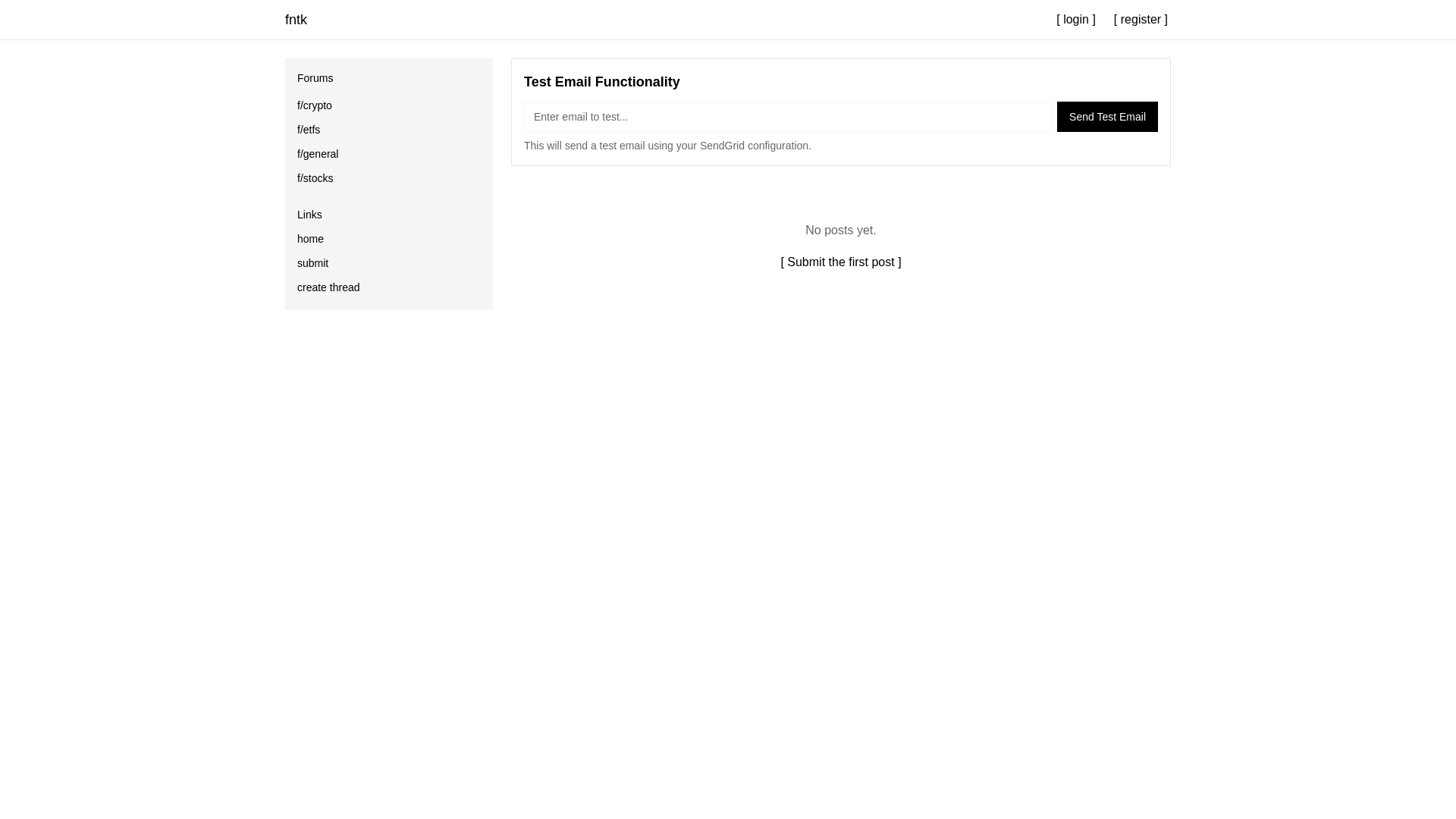 website screenshot of https://fntk.forum/
