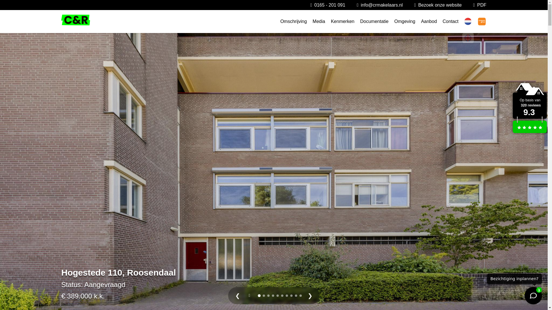 website screenshot of https://hogestede110.nl/