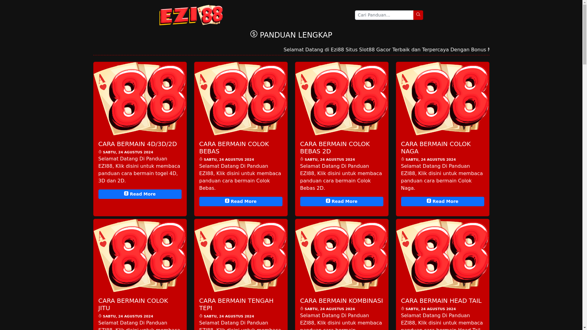 website screenshot of https://panduezi88.site/