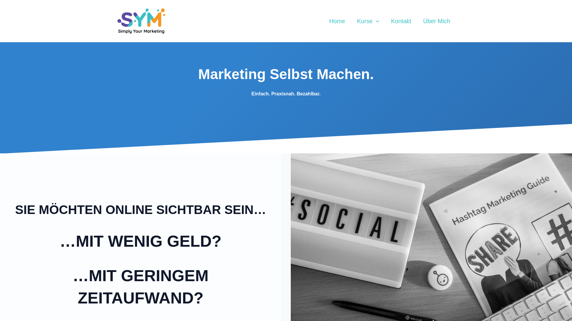 website screenshot of https://simply-your-marketing.com/