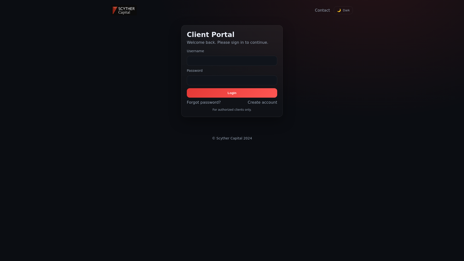 website screenshot of https://scyther.uk/
