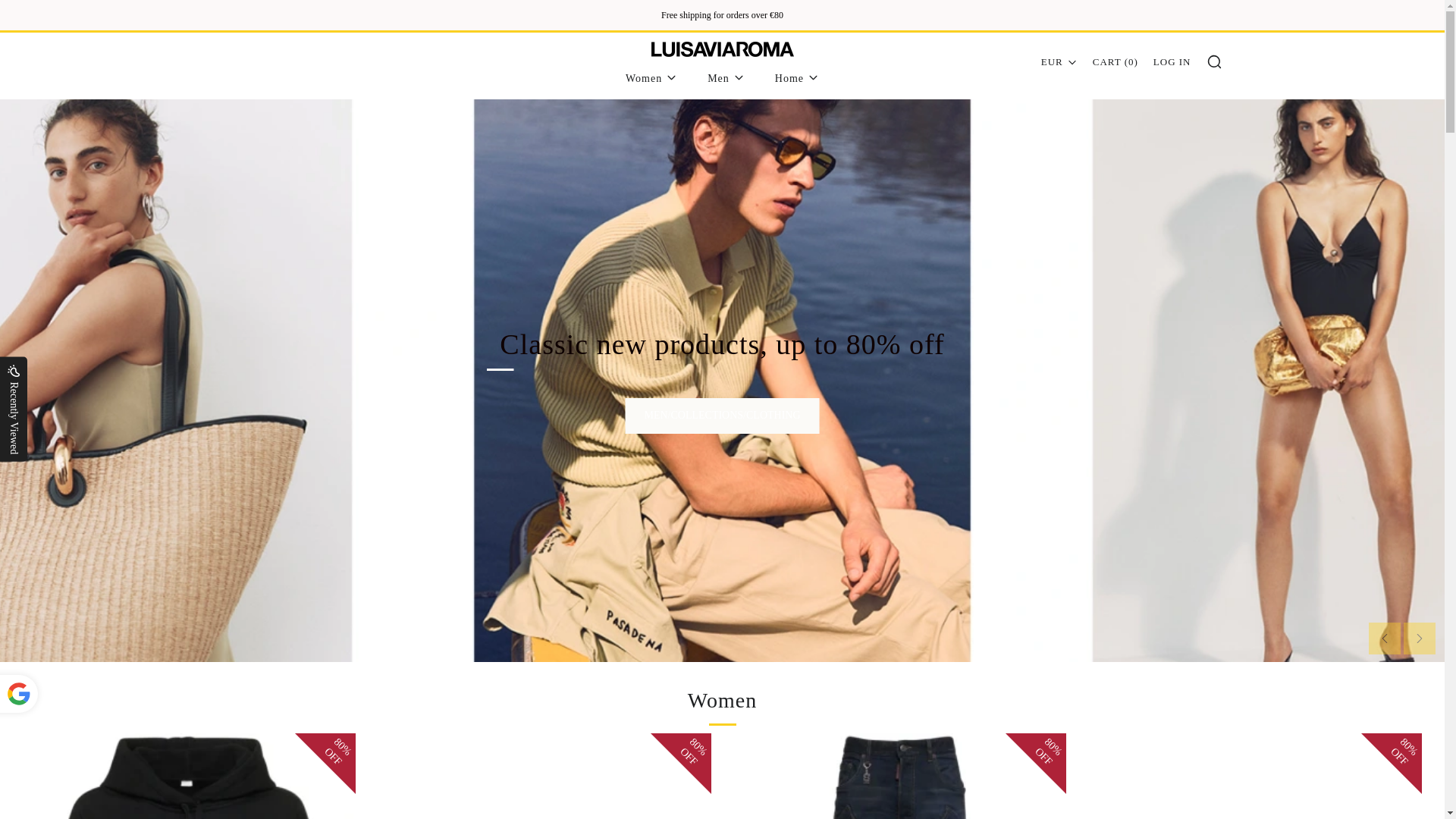 website screenshot of https://luisaviaroma-promotion.top/