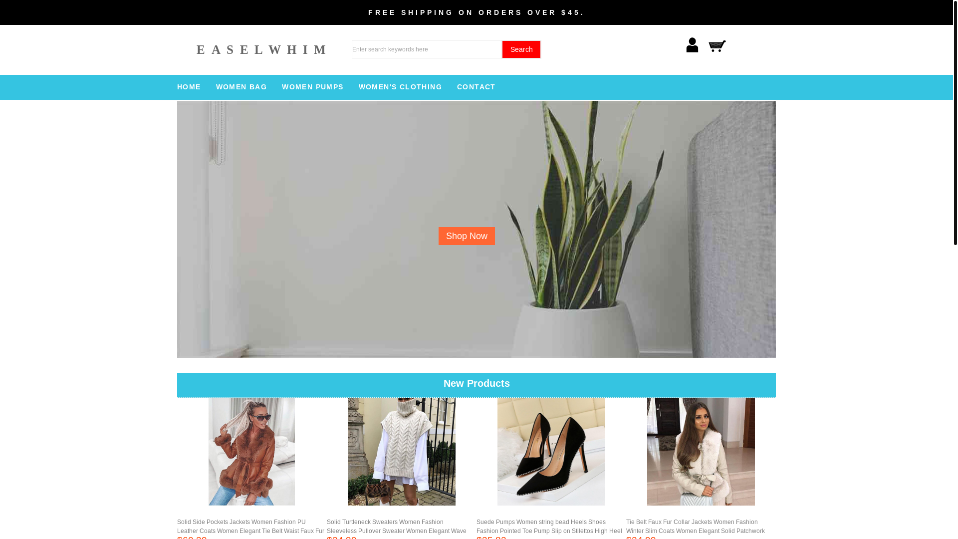 website screenshot of https://easelwhim.top/