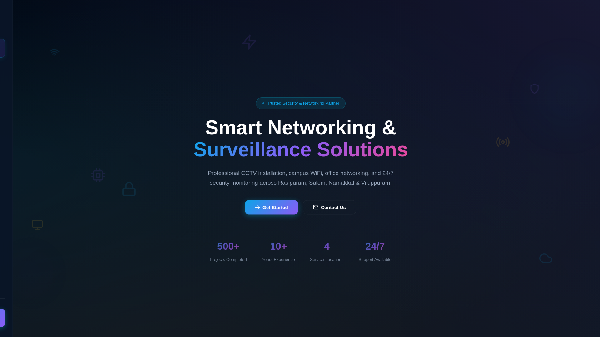 website screenshot of https://icamsolutions.net/