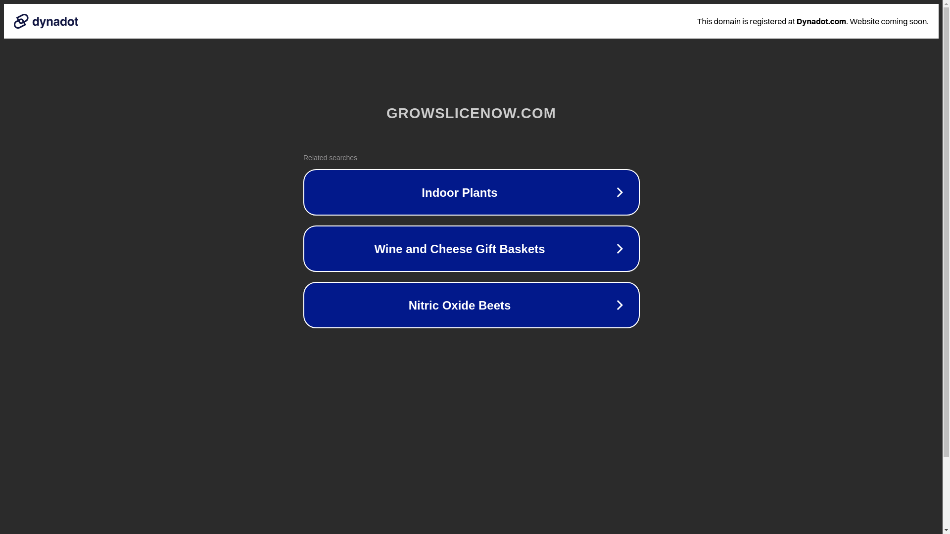 website screenshot of https://growslicenow.com/