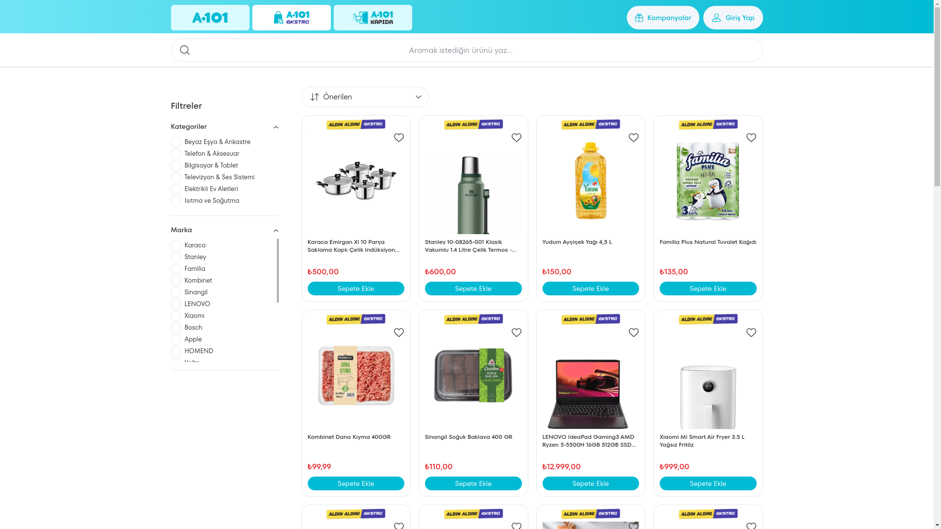 website screenshot of https://butikkozmetiklegel.shop/