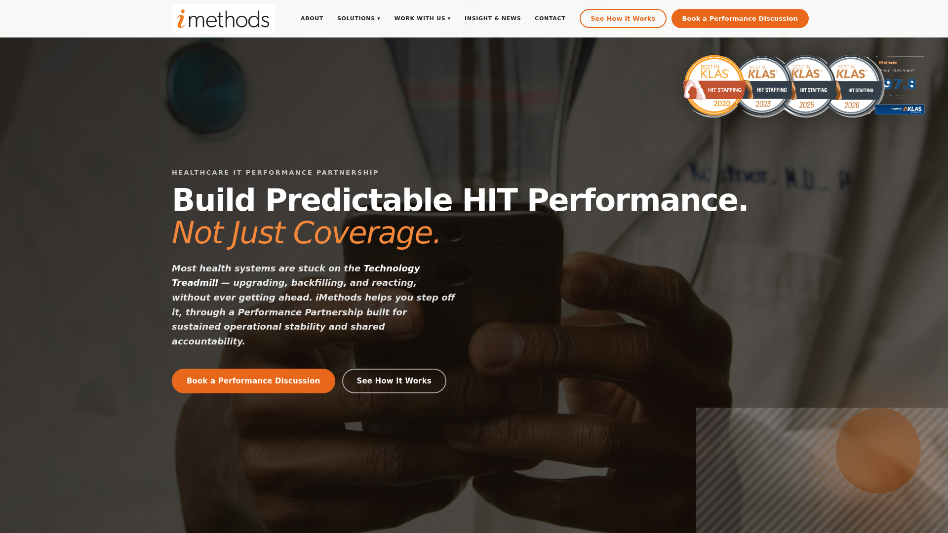 website screenshot of https://imethods-staging.pages.dev/