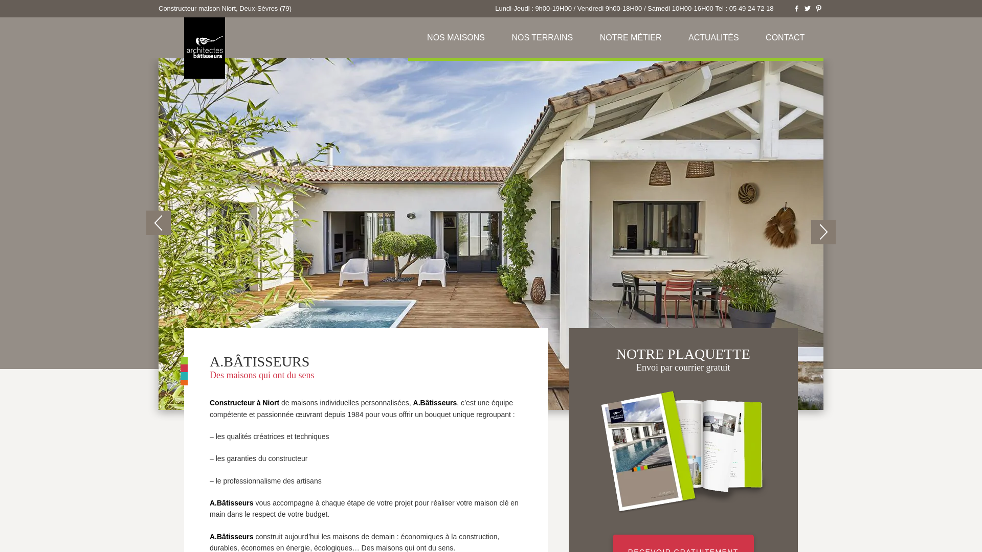 website screenshot of https://a-batisseurs.fr/