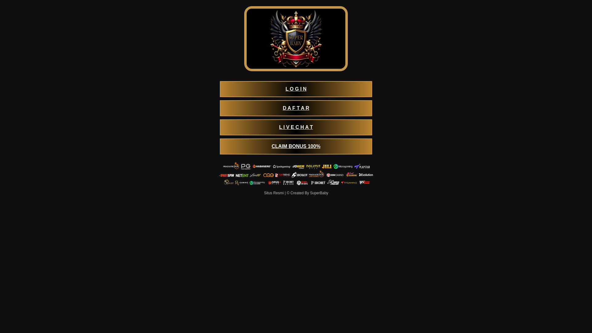 website screenshot of https://super-alifsumberrejeki.pages.dev/