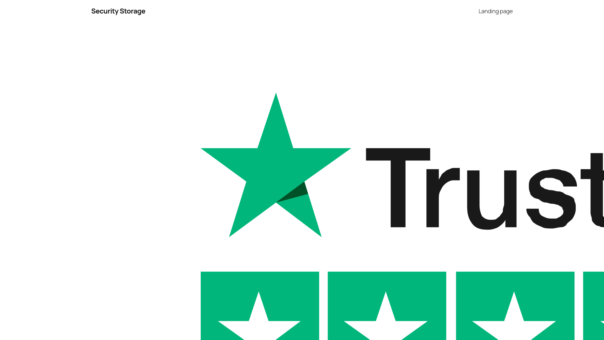 website screenshot of https://storage-security.site