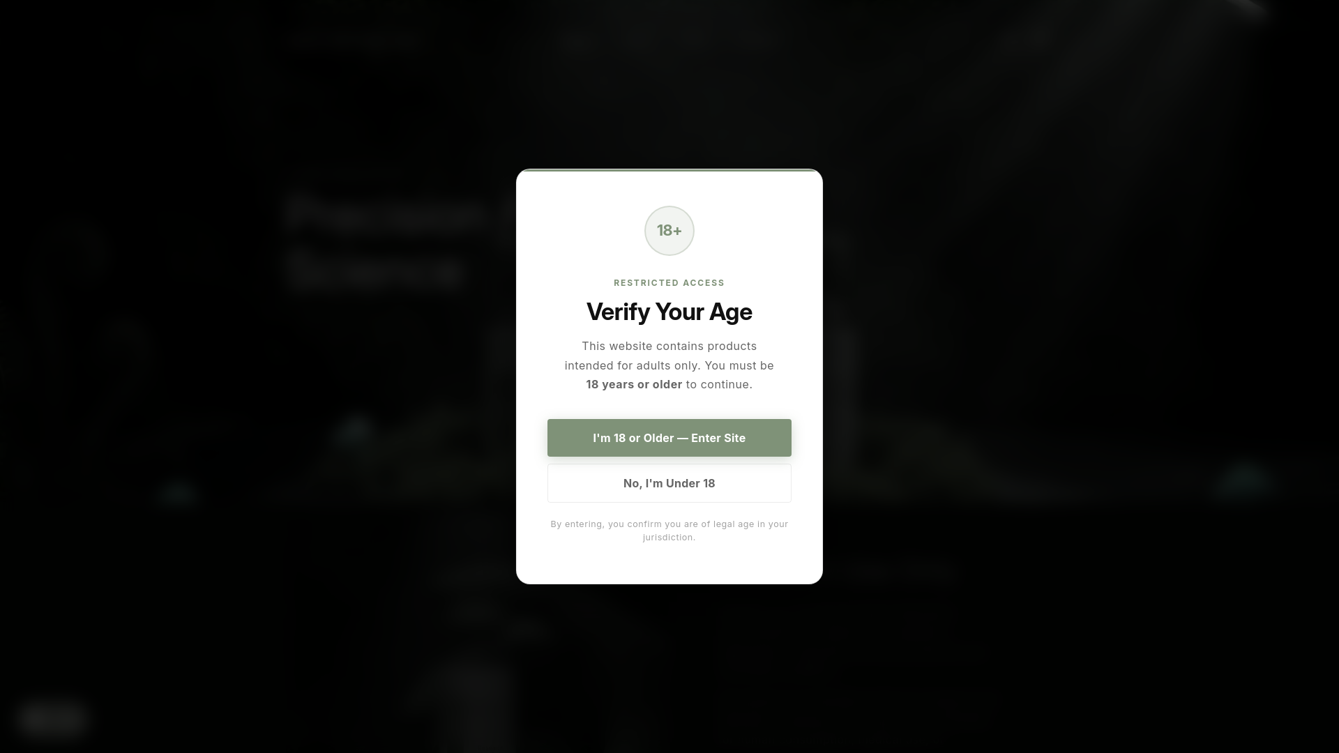website screenshot of https://leducpeptides.ca