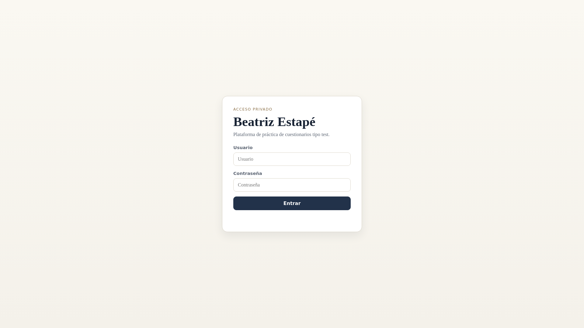 website screenshot of https://beatrizestape.es/