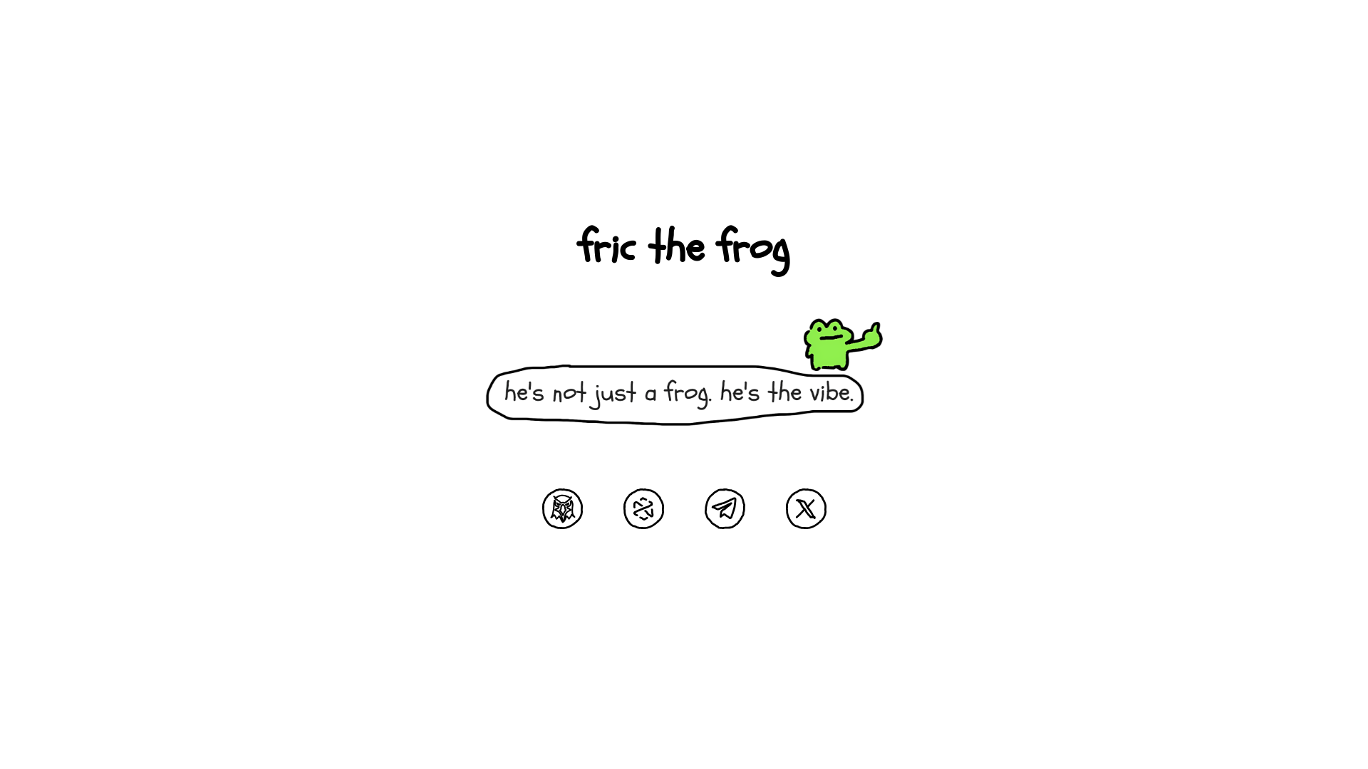 website screenshot of https://fricthefrog.run/