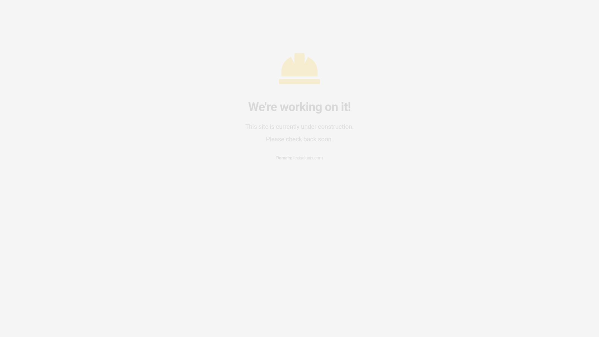 website screenshot of https://fexisalonix.com/