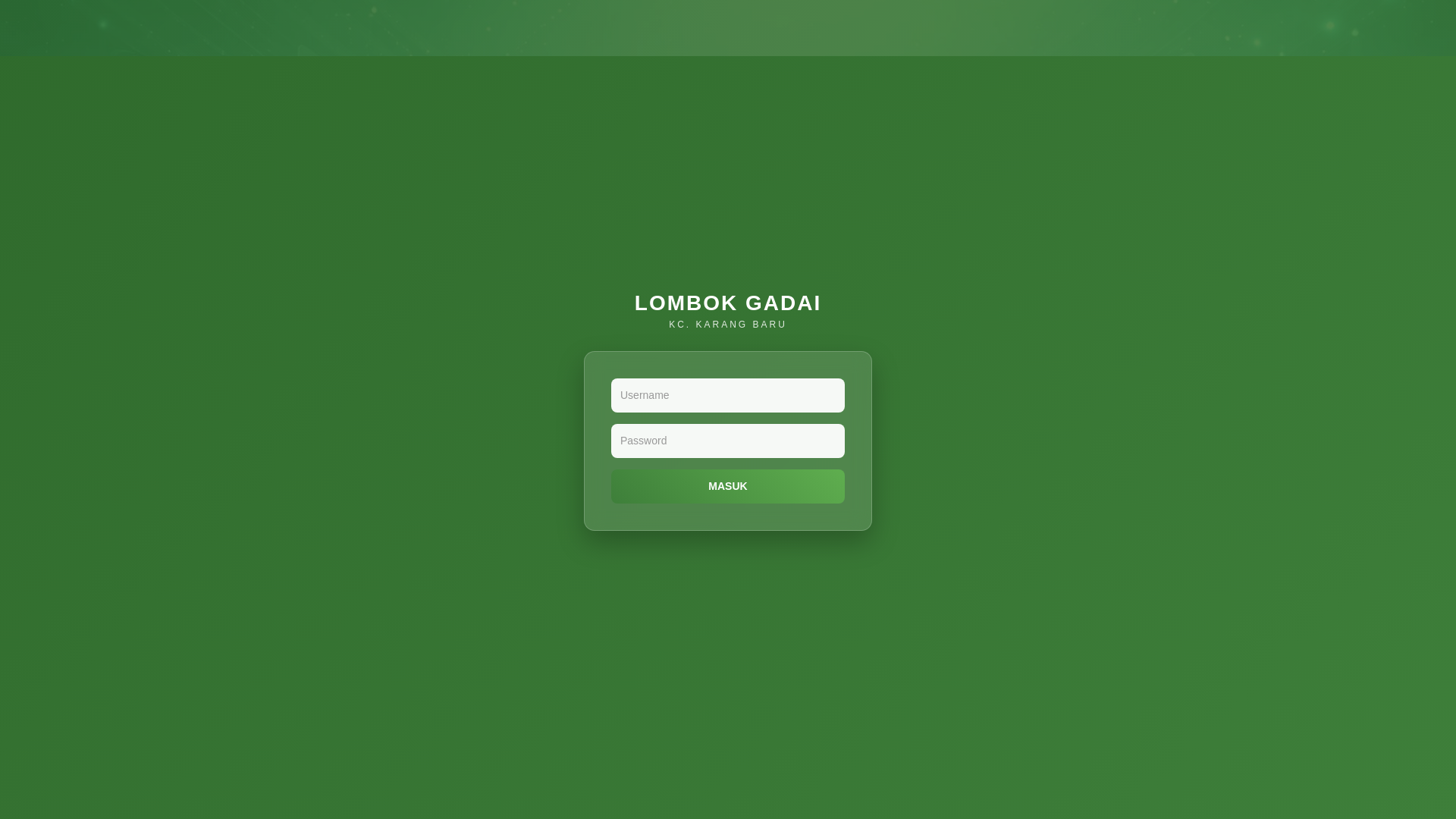 website screenshot of https://lombokgadaikarangbaru.com/