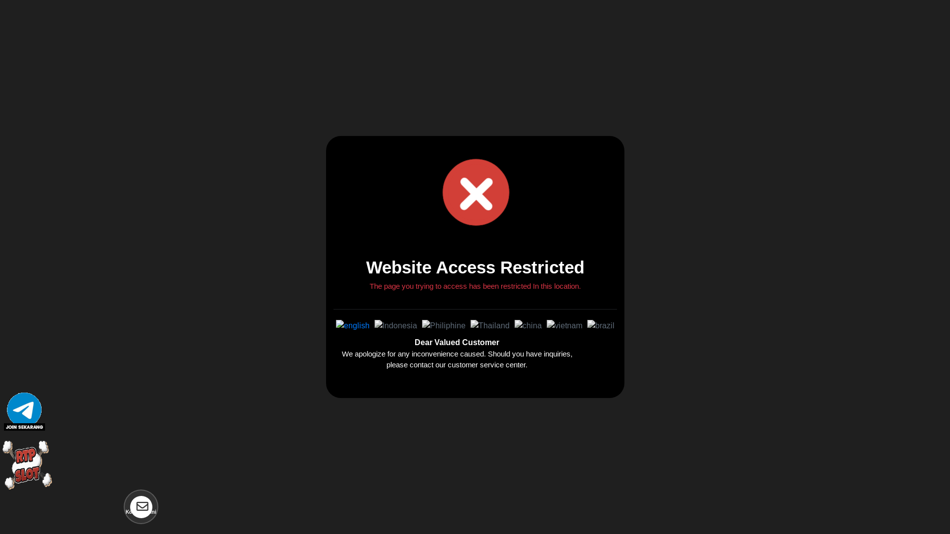 website screenshot of https://pertaslotmain.com/
