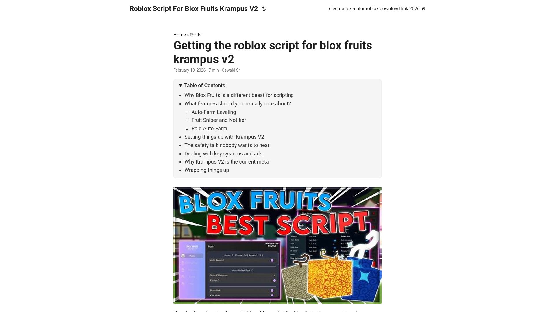 website screenshot of https://roblox-script-for-blox-fruits-krampus-v2.pages.dev/