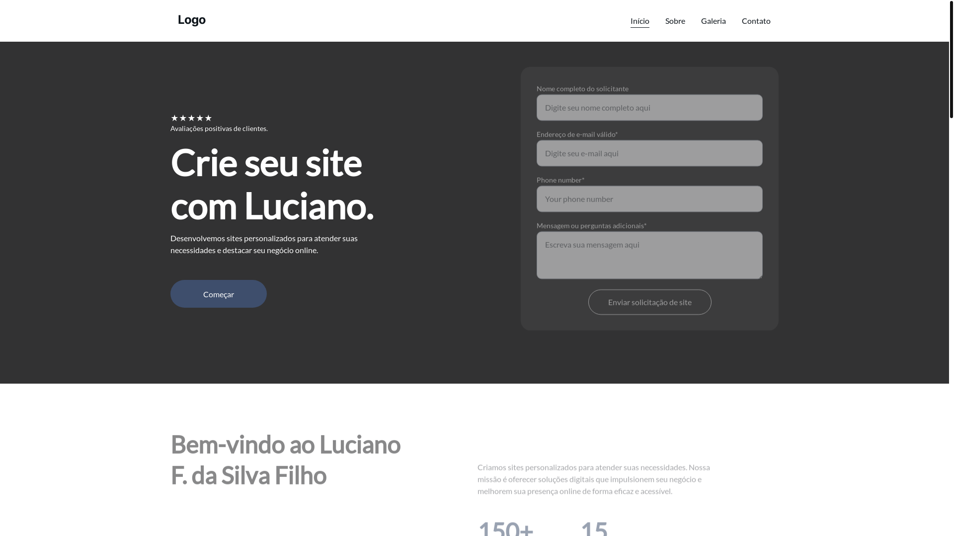 website screenshot of https://lucianltda.shop/