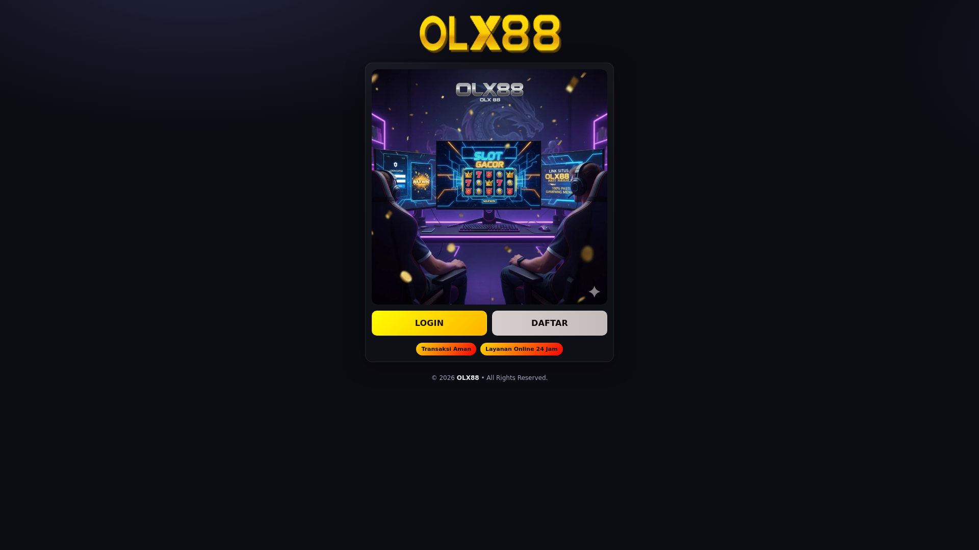 website screenshot of https://olx88-surga-maxwin.pages.dev/